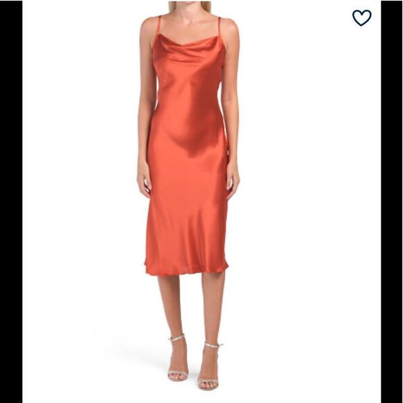 LAST CHANCE BEBE satin slip dress - Picture 5 of 7